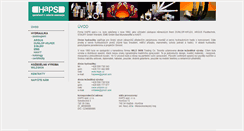 Desktop Screenshot of haps.cz